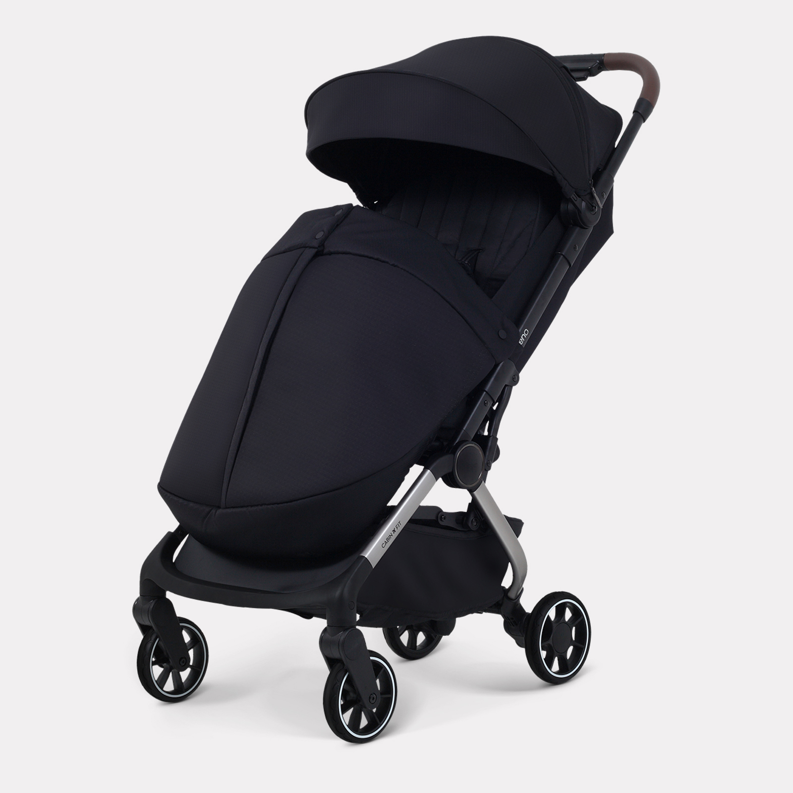 Коляска прогулочная Rant Zeno черный - фото 2