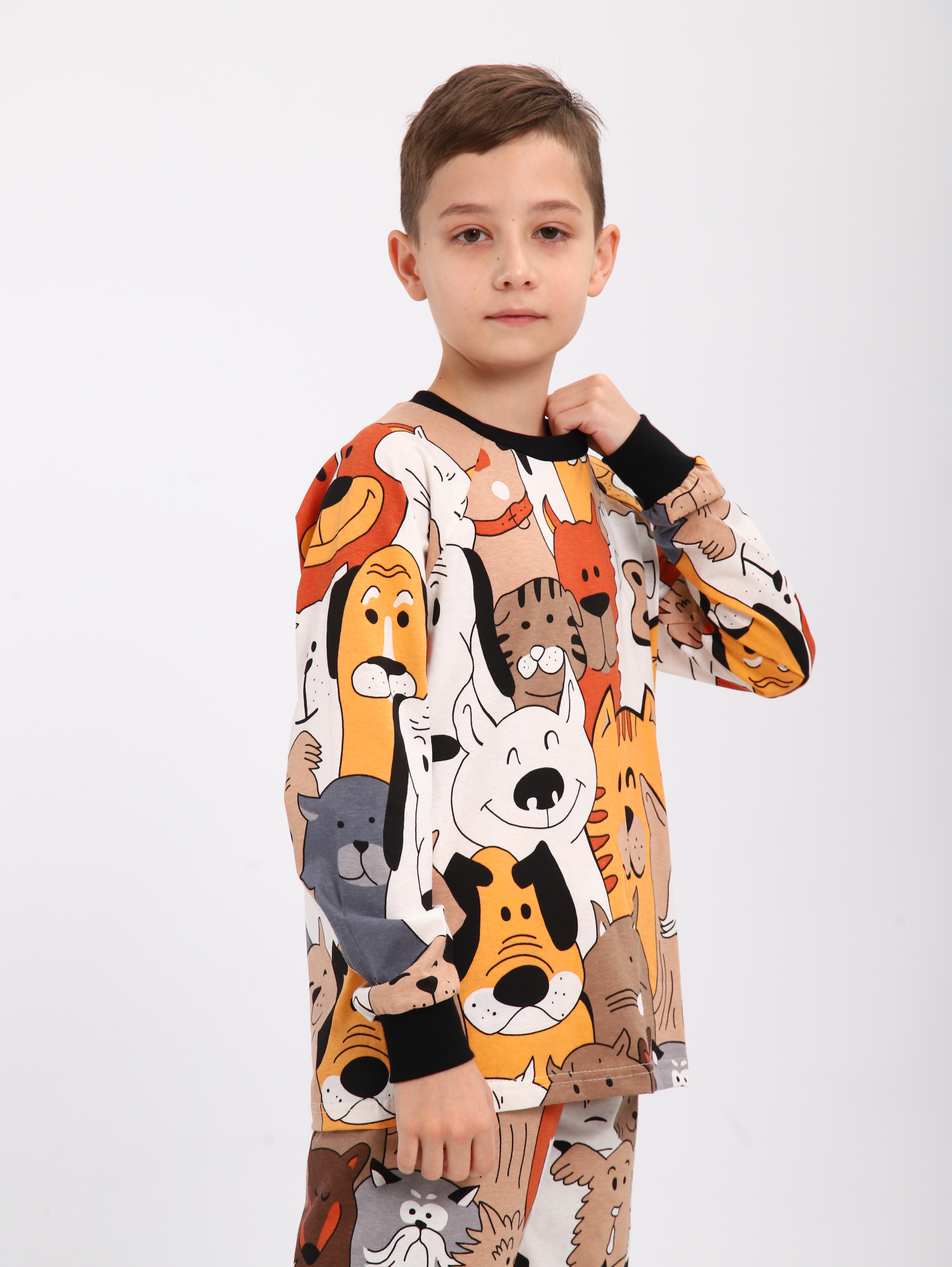 Пижама ЛАДОШКИ Пижама Вдохновение бежевый - фото 7