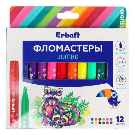 Фломастеры Erhaft 12 цв.