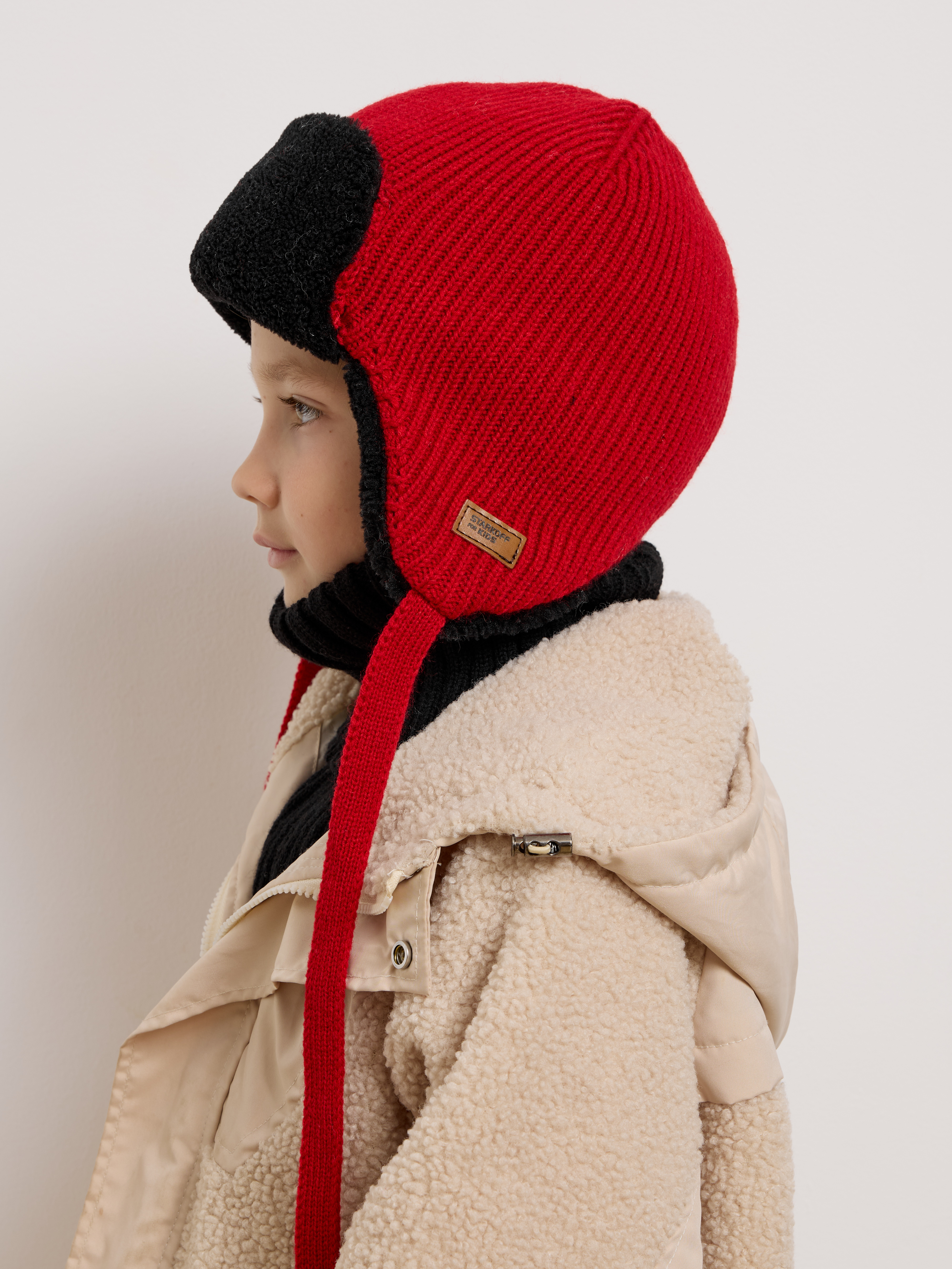 Шапка-ушанка Starkoff Kids Д301122/01 - фото 6