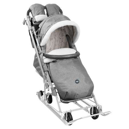 Санки-коляска NiKA kids Дымчатый