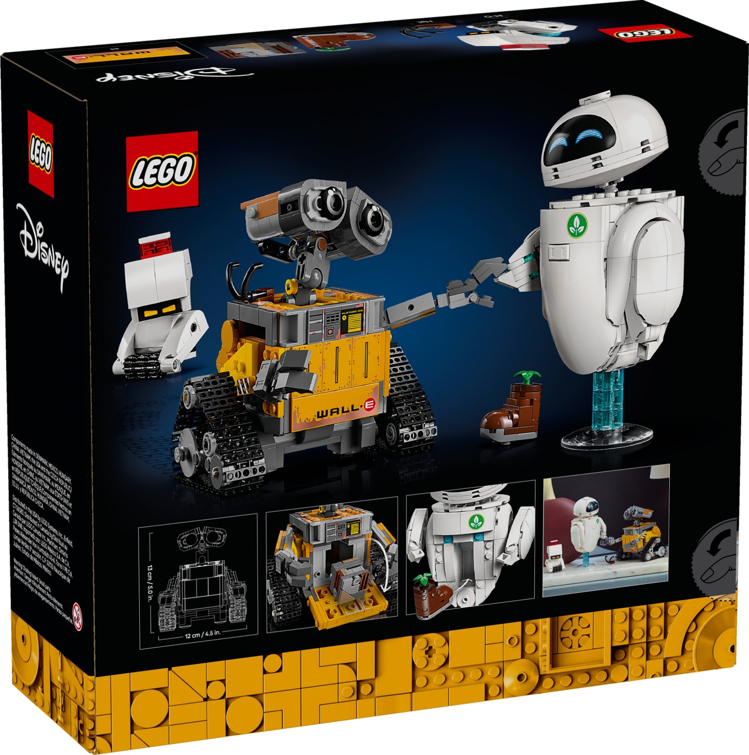 Изображение товара Конструктор LEGO Disney ВАЛЛ-И и ЕВА 43279 для сборки персонажей мультфильма Изображение товара Конструктор LEGO Disney ВАЛЛ-И и ЕВА 43279 для сборки персонажей мультфильма