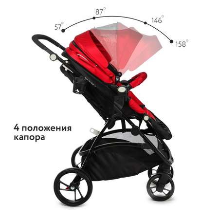Коляска прогулочная Babyton Urban Red