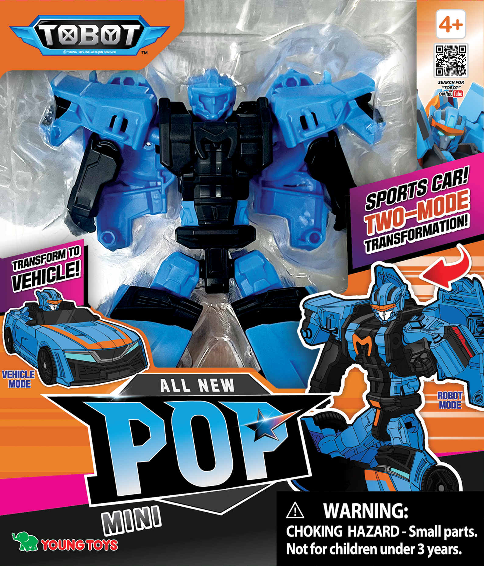 Фигурка ТОБОТ мини Поп - фото 4