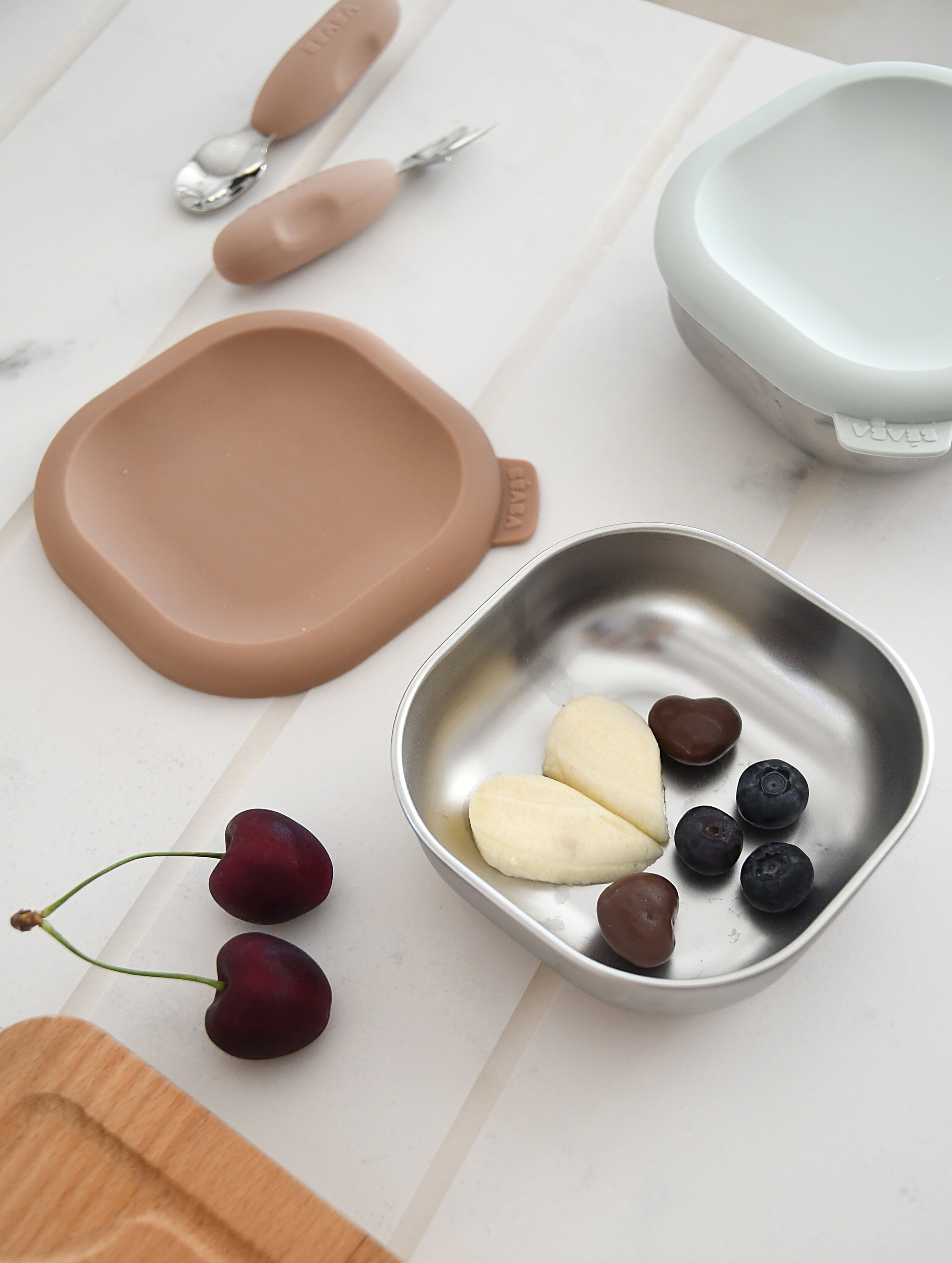 Ланчбокс BEABA набор 3 шт - фото 6