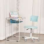 Компьютерное кресло TETCHAIR Funny ткань голубой