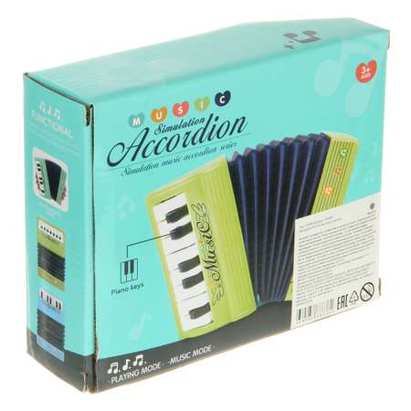 Музыкальная игрушка Veld Co Аккордеон на батарейках