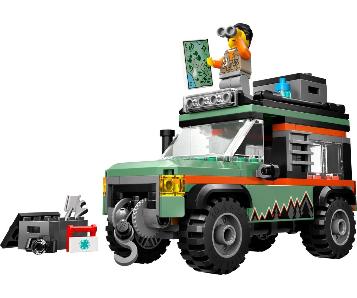 Конструктор LEGO City Горный внедорожник блочный - фото 2
