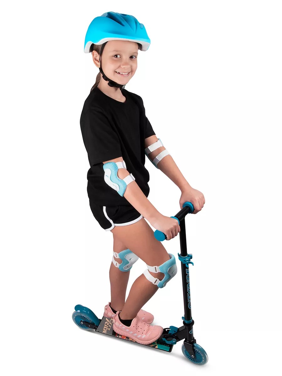 Наколенники, налокотники, шлем, перчатки CITYRIDE 50-56 - фото 27