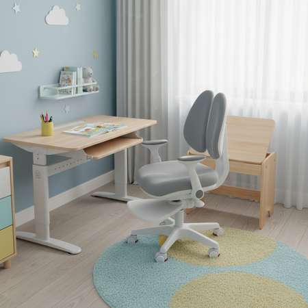 Компьютерное кресло TETCHAIR Миракл ткань серый