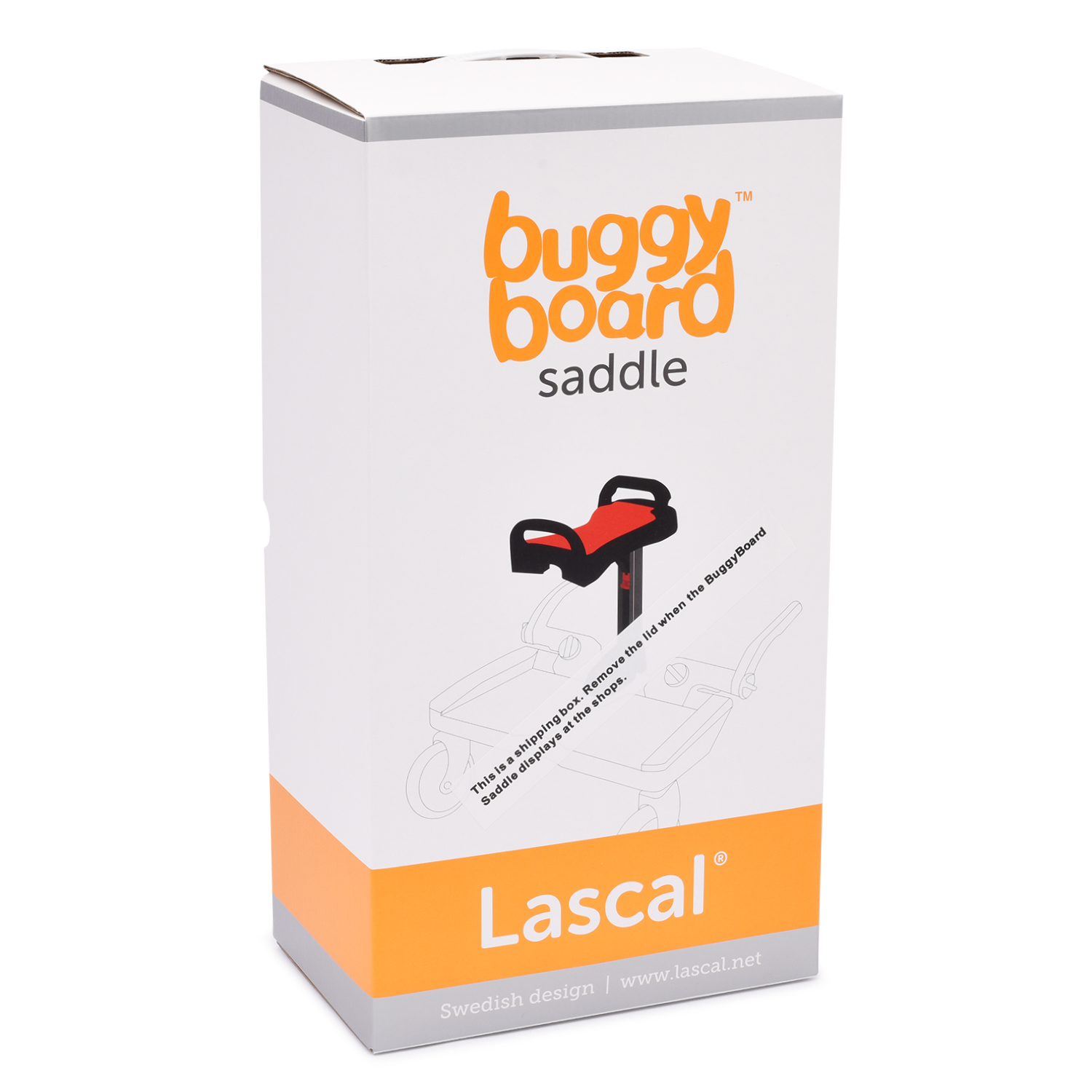 Подставка-подножка для второго ребенка Lascal Buggy Board Saddle Blue - фото 2