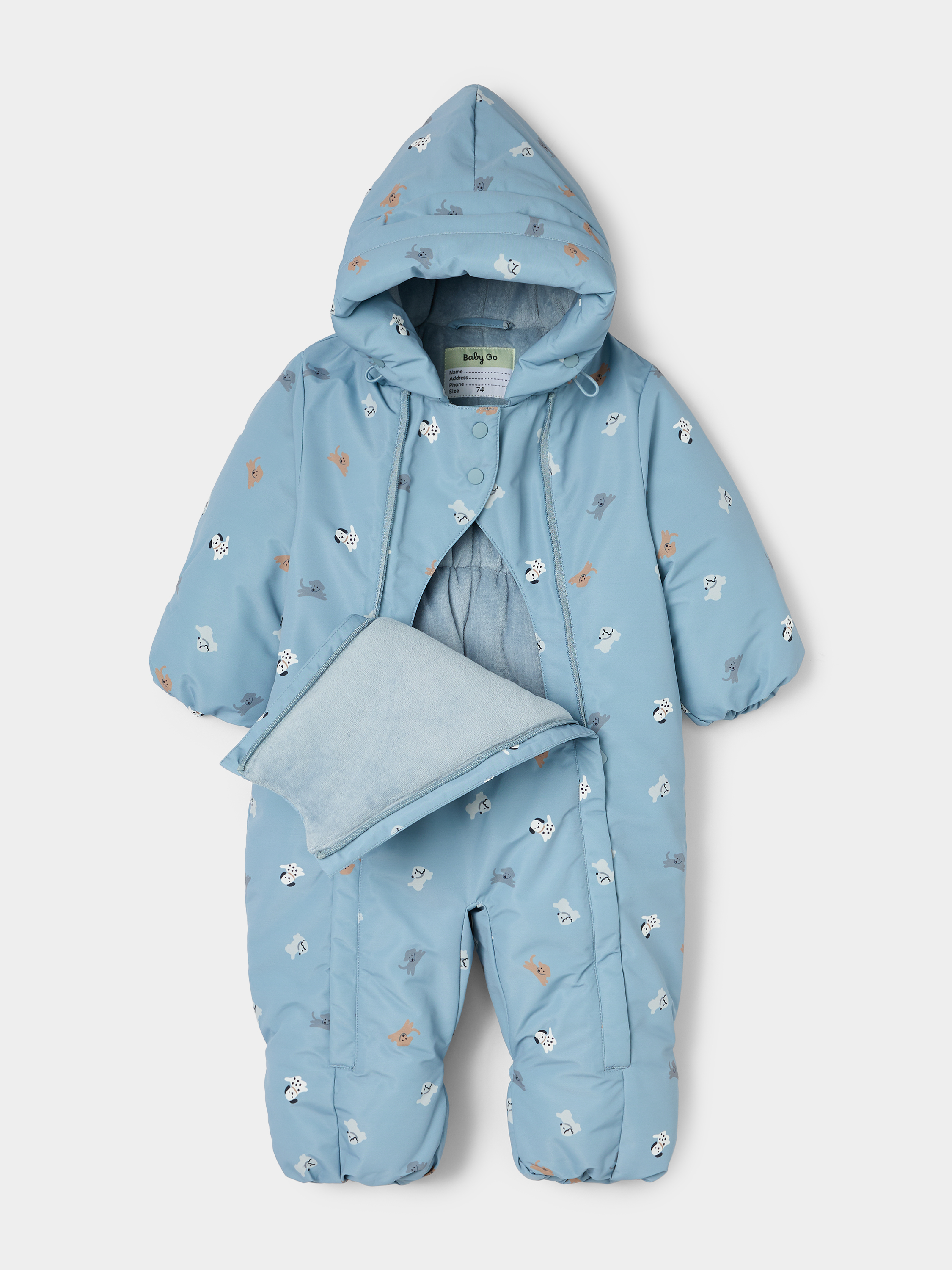 Комбинезон BabyGо W26BG4-KB05ib-55 - фото 3