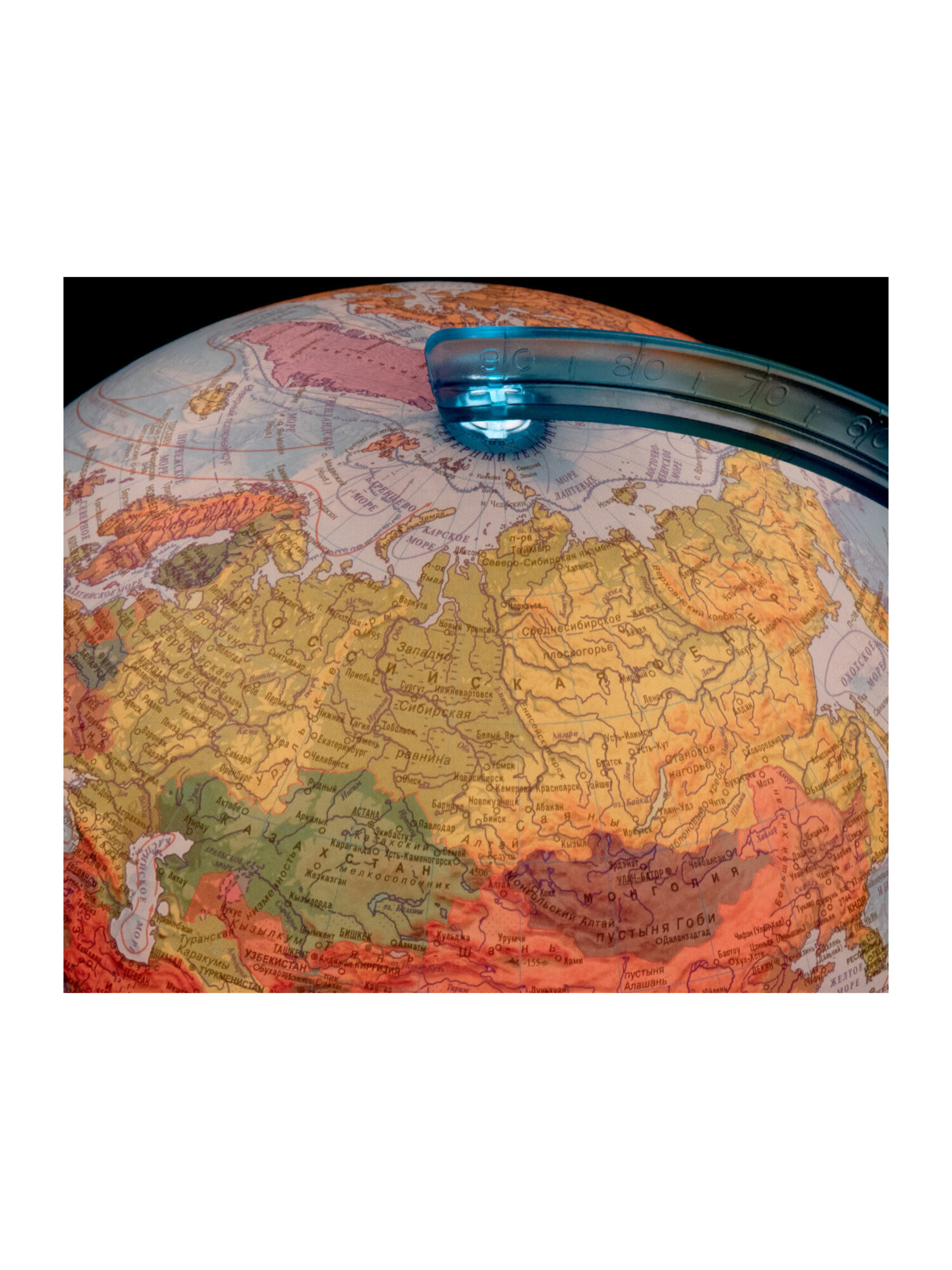 Глобус Globen физический политический с подсветкой диаметр 25 см - фото 18