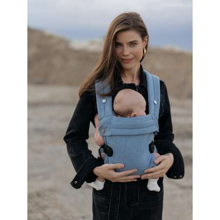 Переноска для новорожденных Timikbaby эргорюкзак джинс