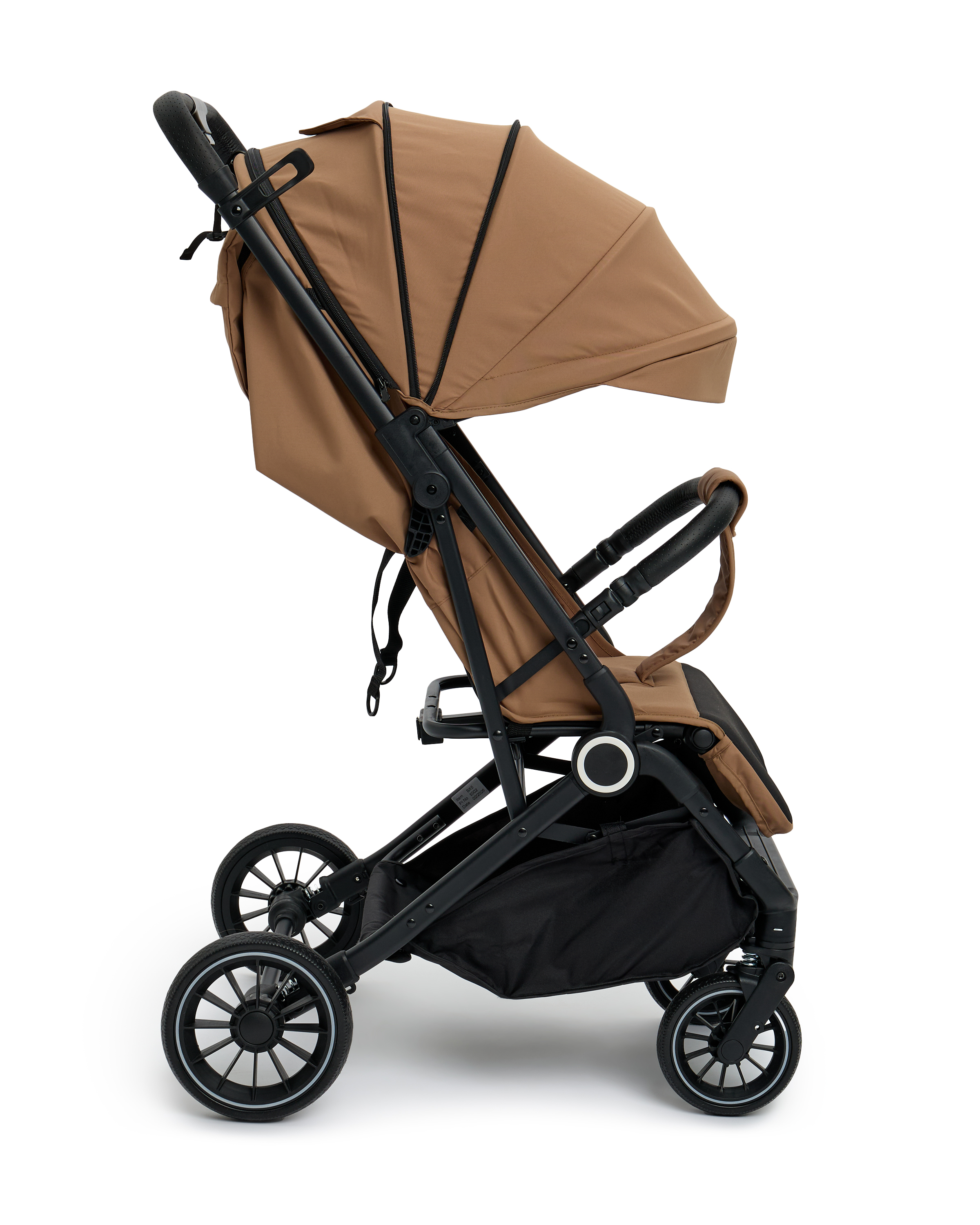 Коляска прогулочная BabyGo Roady Plus коричневый - фото 6