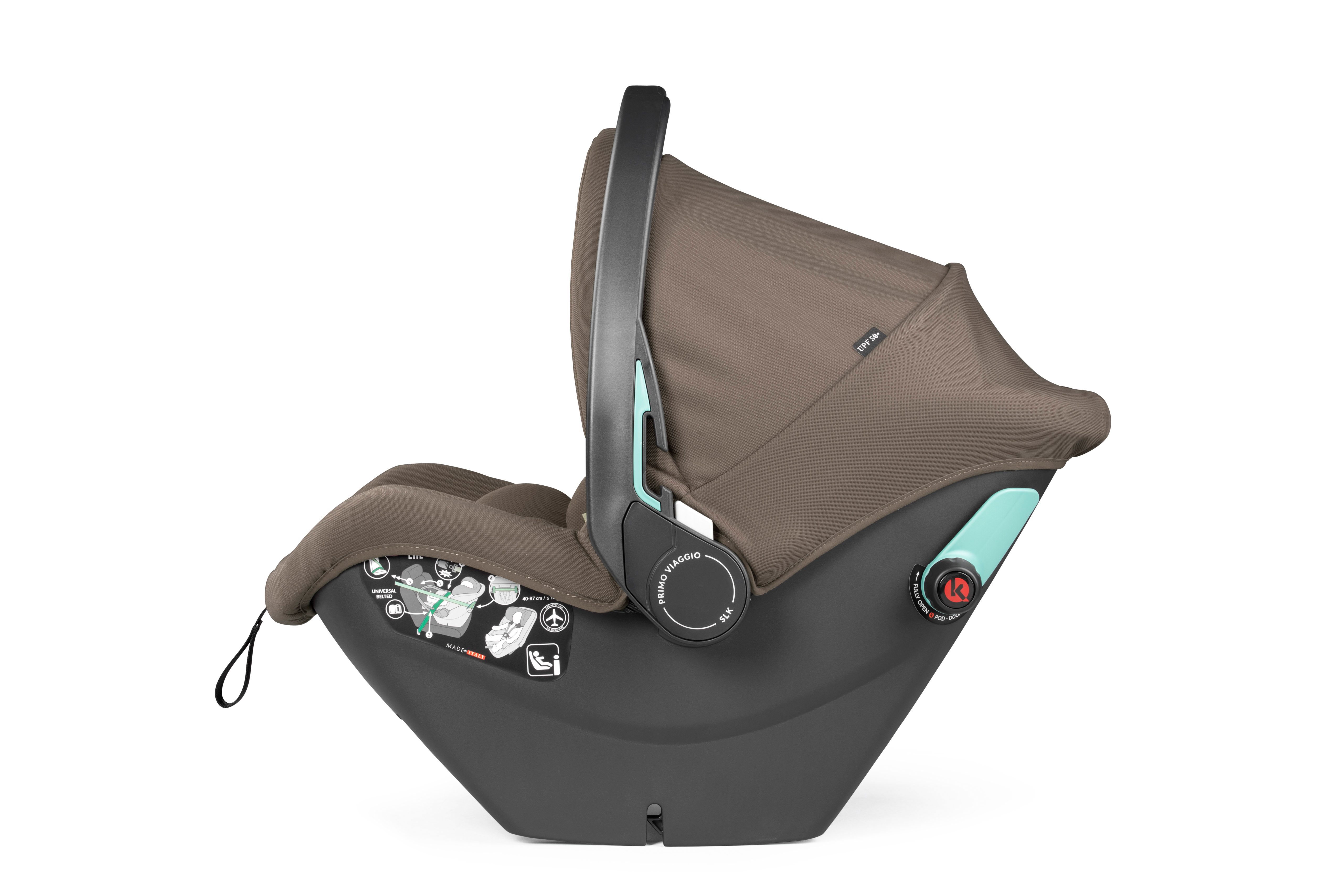 Автокресло Peg-Perego SLK 0 (0 -13 кг) бежевый - фото 3