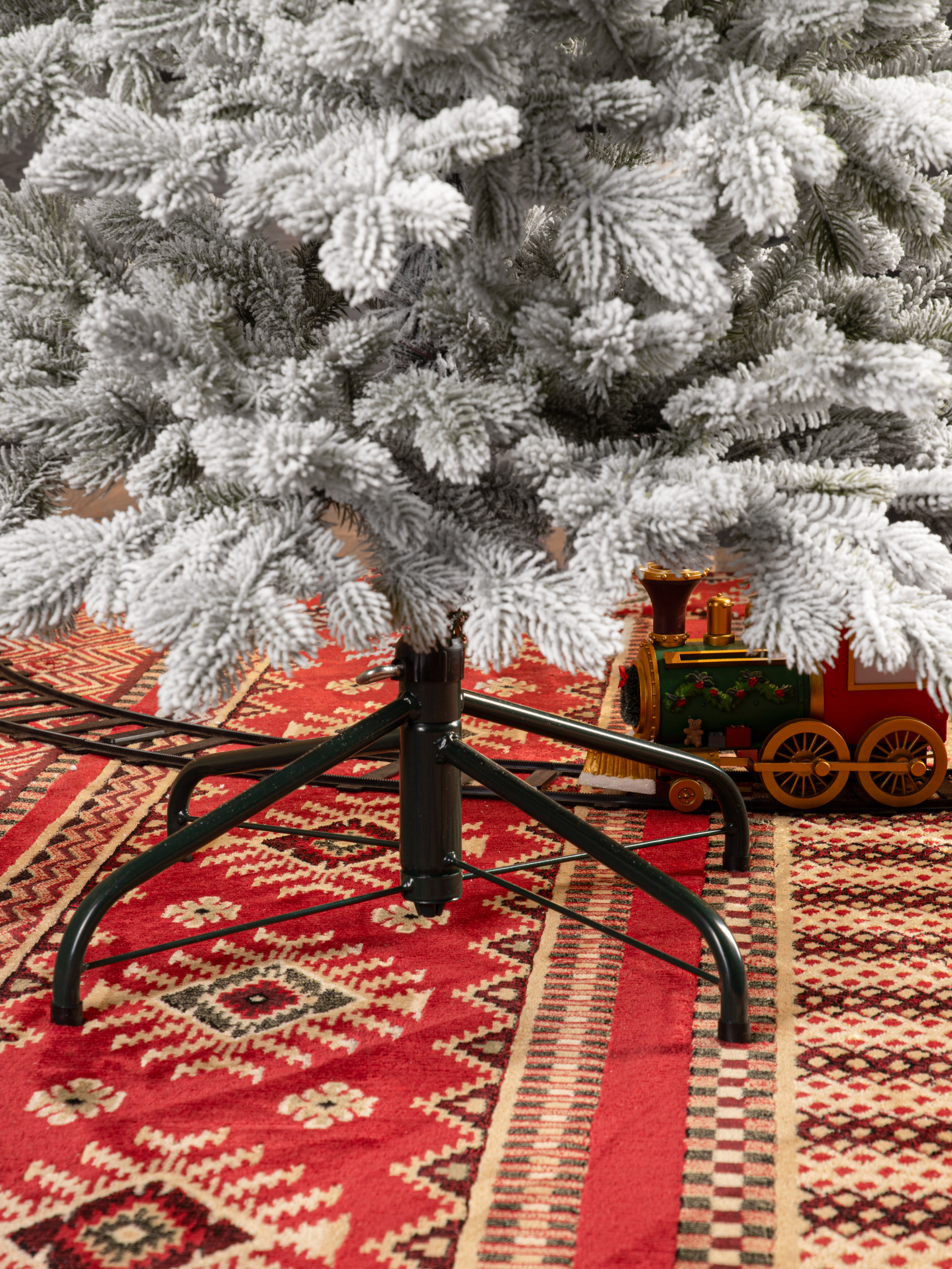 Ель Герда заснеженная Поезд Ёлок 180 см. - фото 4