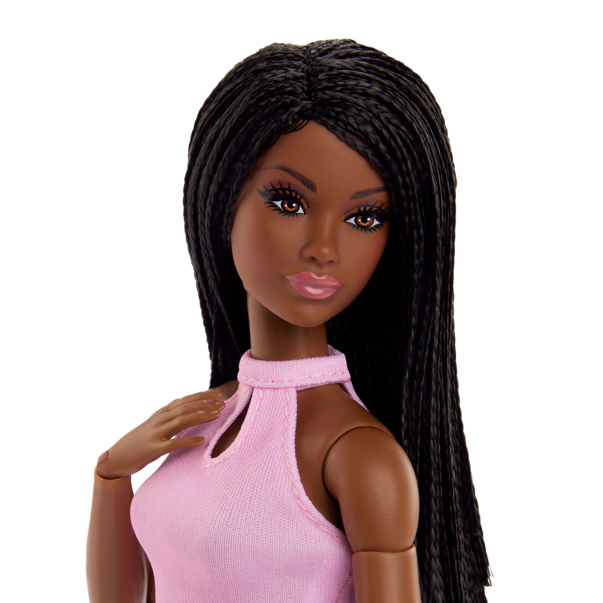 Кукла модельная Barbie Signature Looks Брюнетка HRM13 - фото 6