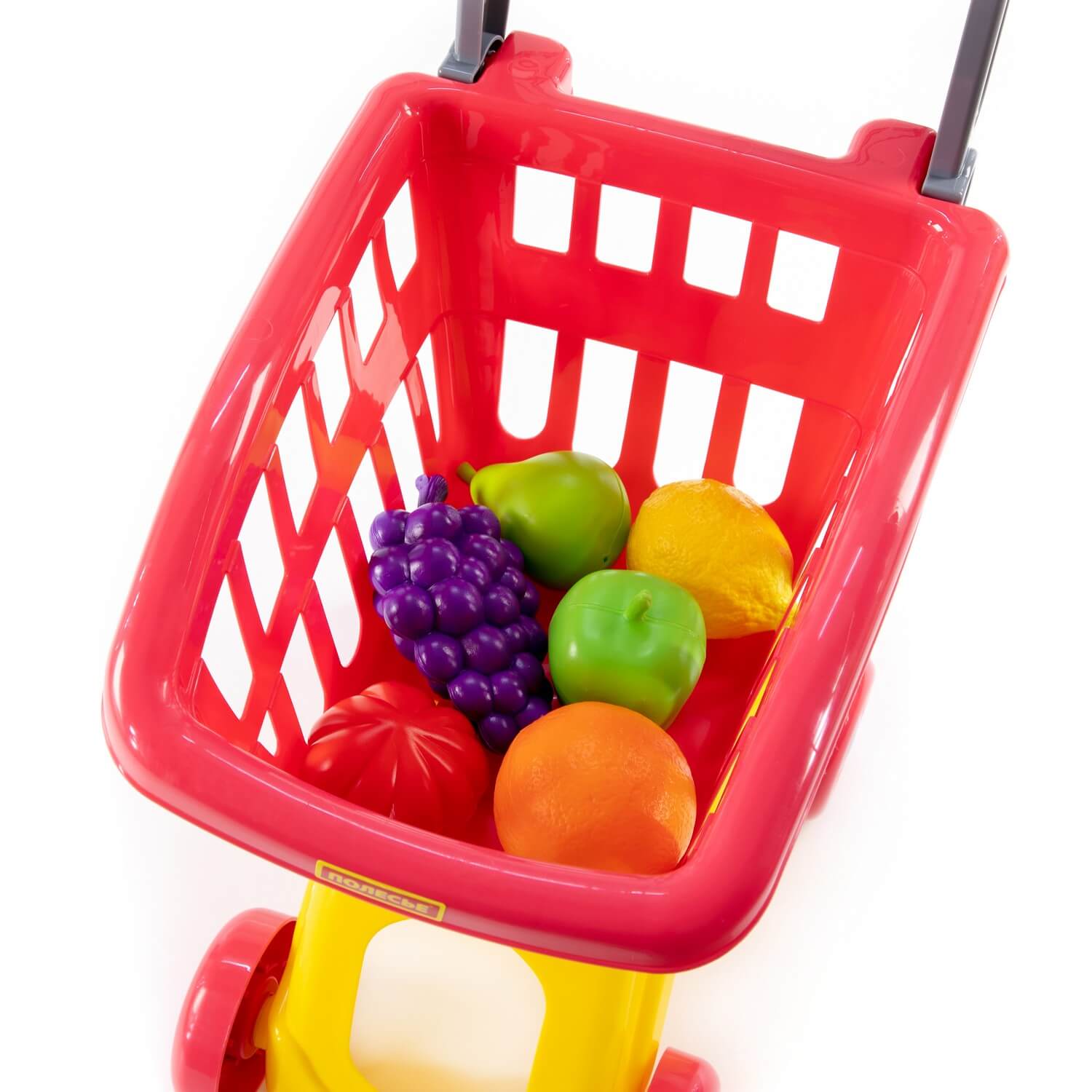 Игрушка Полесье Тележка + набор продуктов 6 предм. - фото 6