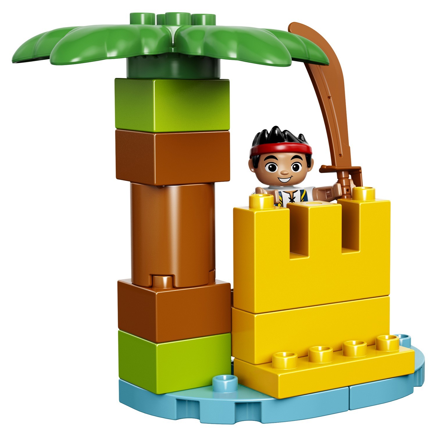 Конструктор LEGO DUPLO Остров сокровищ блочный - фото 6