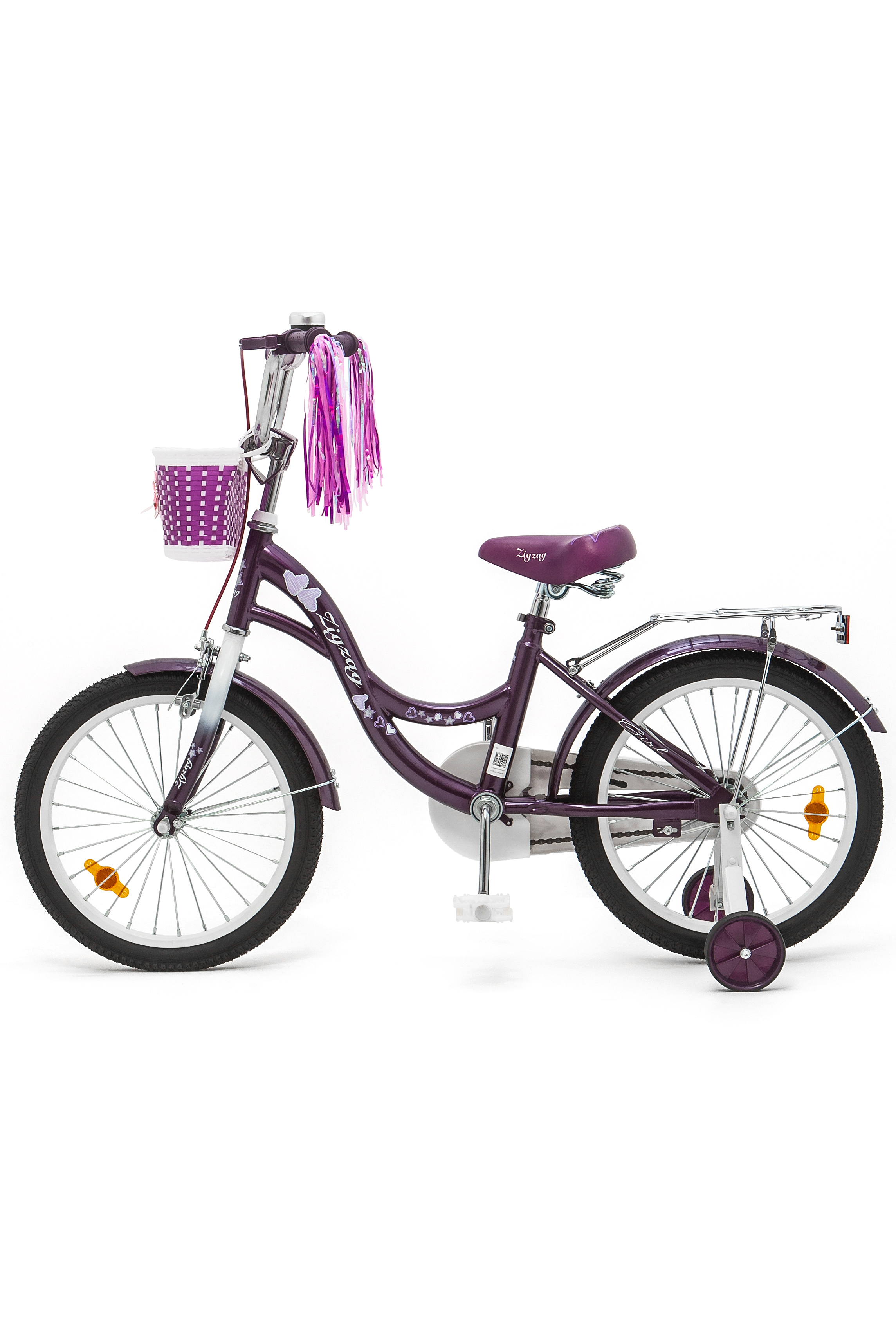 Двухколесный велосипед ZigZag 18 дюймов - фото 10