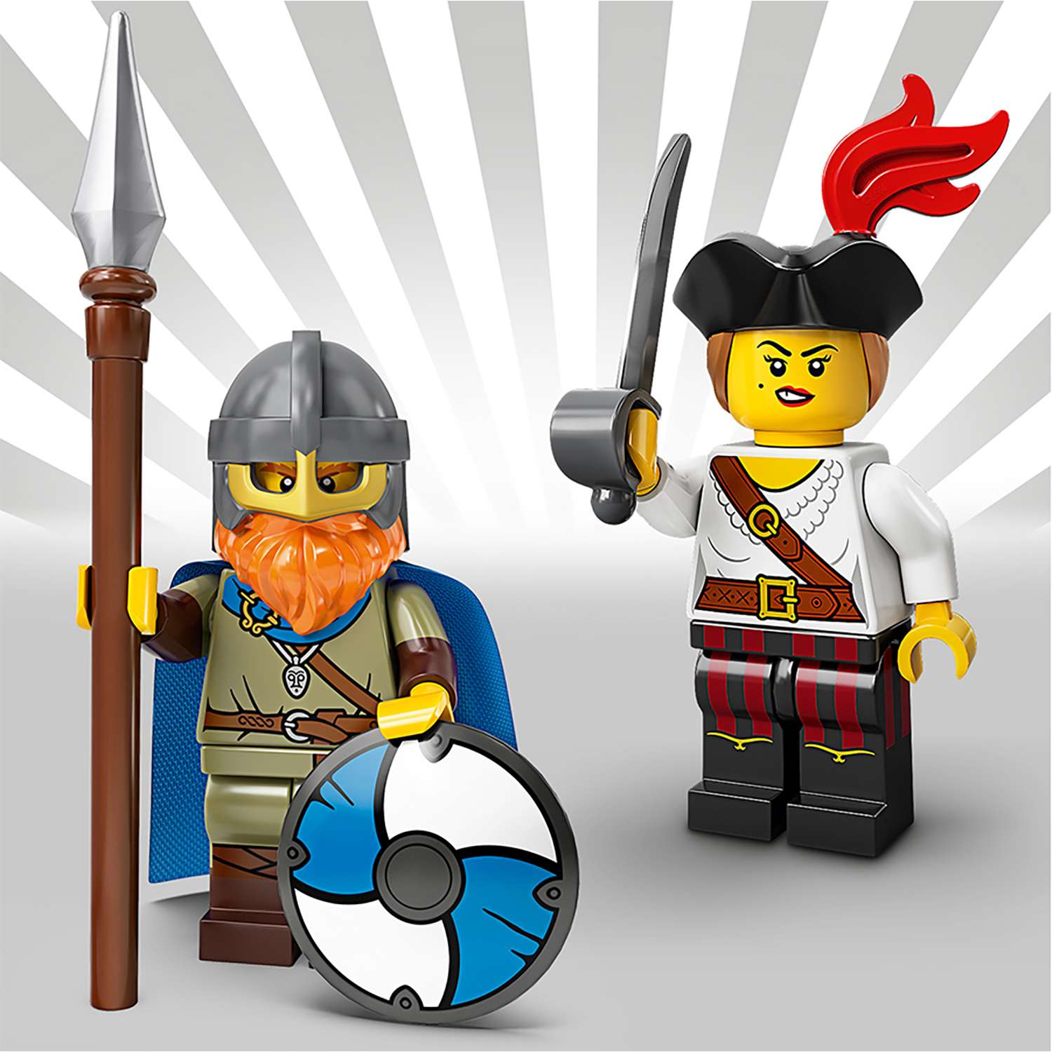 Конструктор LEGO Minifigures Series 20 блочный - фото 8