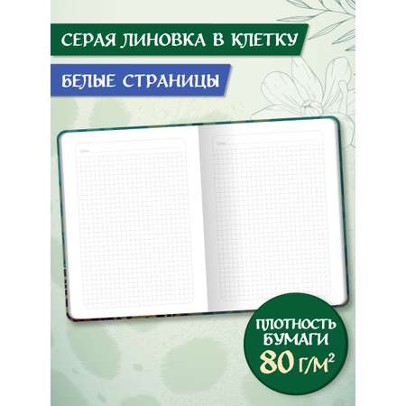 Блокнот Проф-Пресс в клетку А5. Леопард 128 лист.