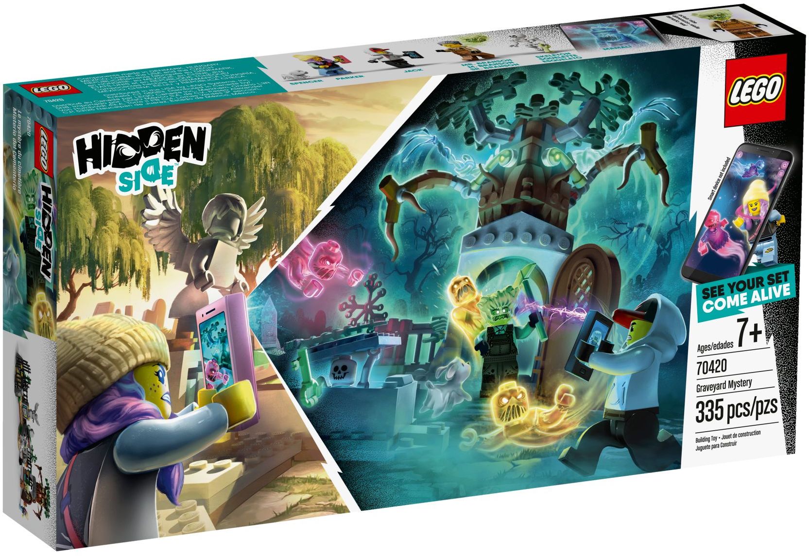 Изображение товара LEGO Hidden Side Загадка старого кладбища 70420 189 деталей Изображение товара LEGO Hidden Side Загадка старого кладбища 70420 189 деталей