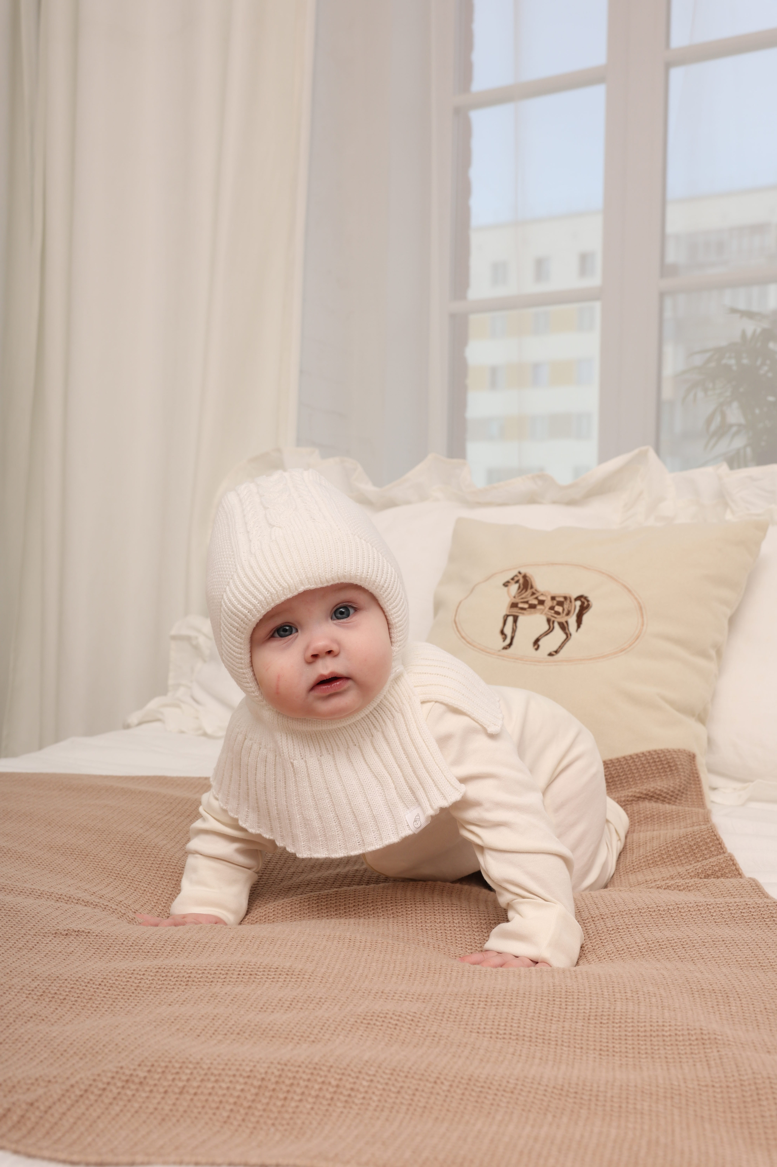 Шапка-шлем Starkoff Kids Д101315 - фото 5