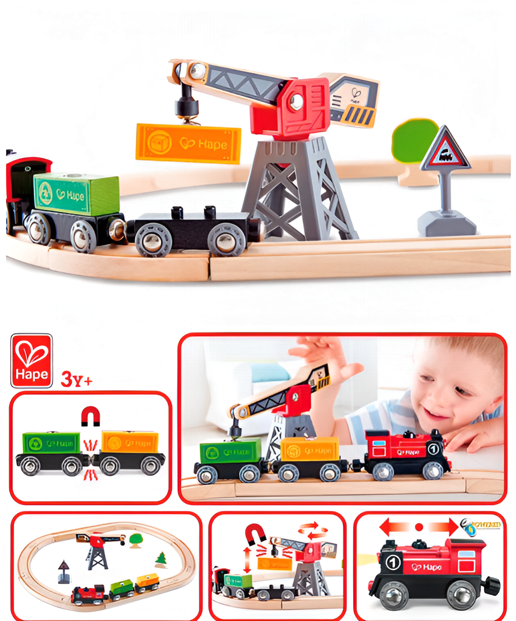 Развивающая железная дорога Hape E3731_HP - фото 2