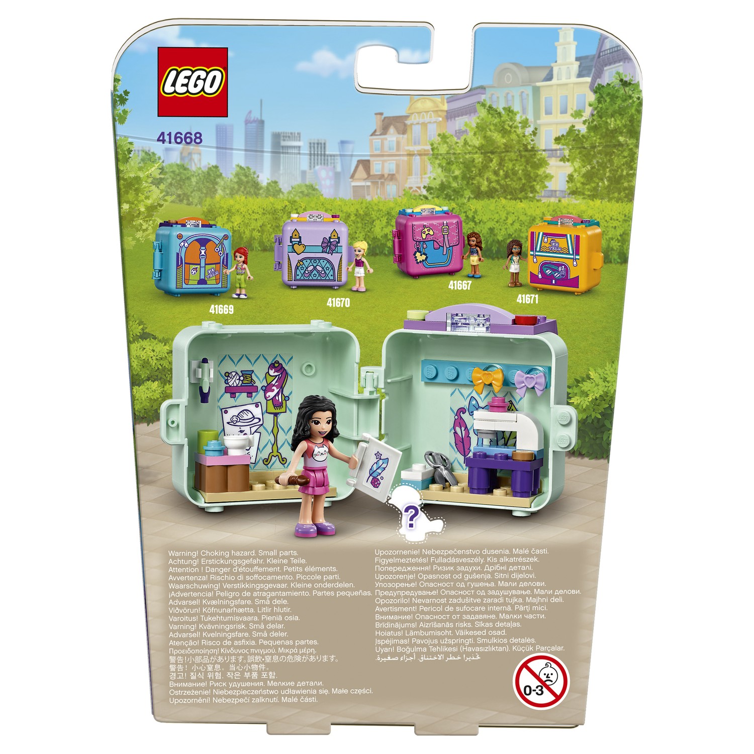 Конструктор LEGO Friends Модный кьюб Эммы - фото 3