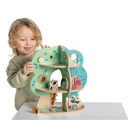 Игрушка Chicco сортер Домик енотов