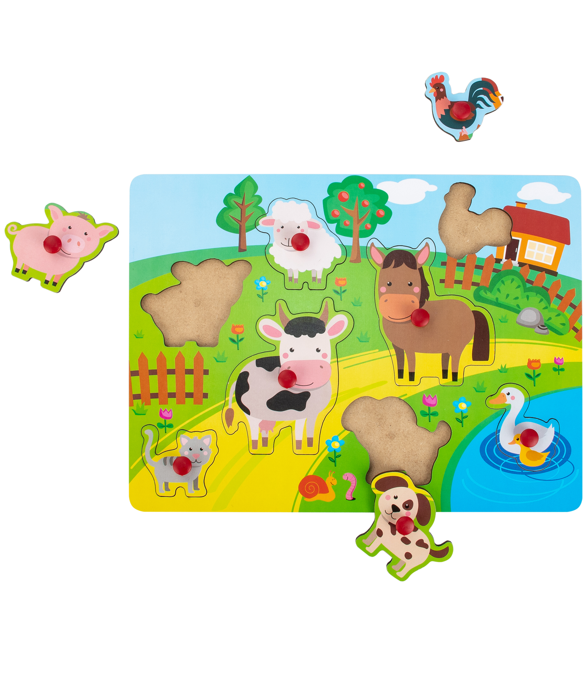 Игрушка Master Wood сортер Ферма - фото 3