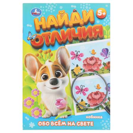 Книга УМка Найди отличия Обо всем на свете
