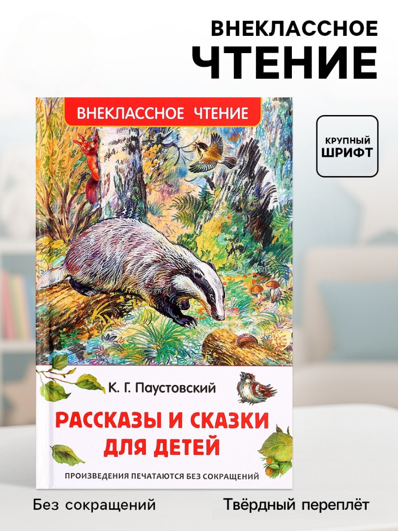 Рассказы и сказки Росмэн ВЧ Паустовский К Г для детей - фото 9