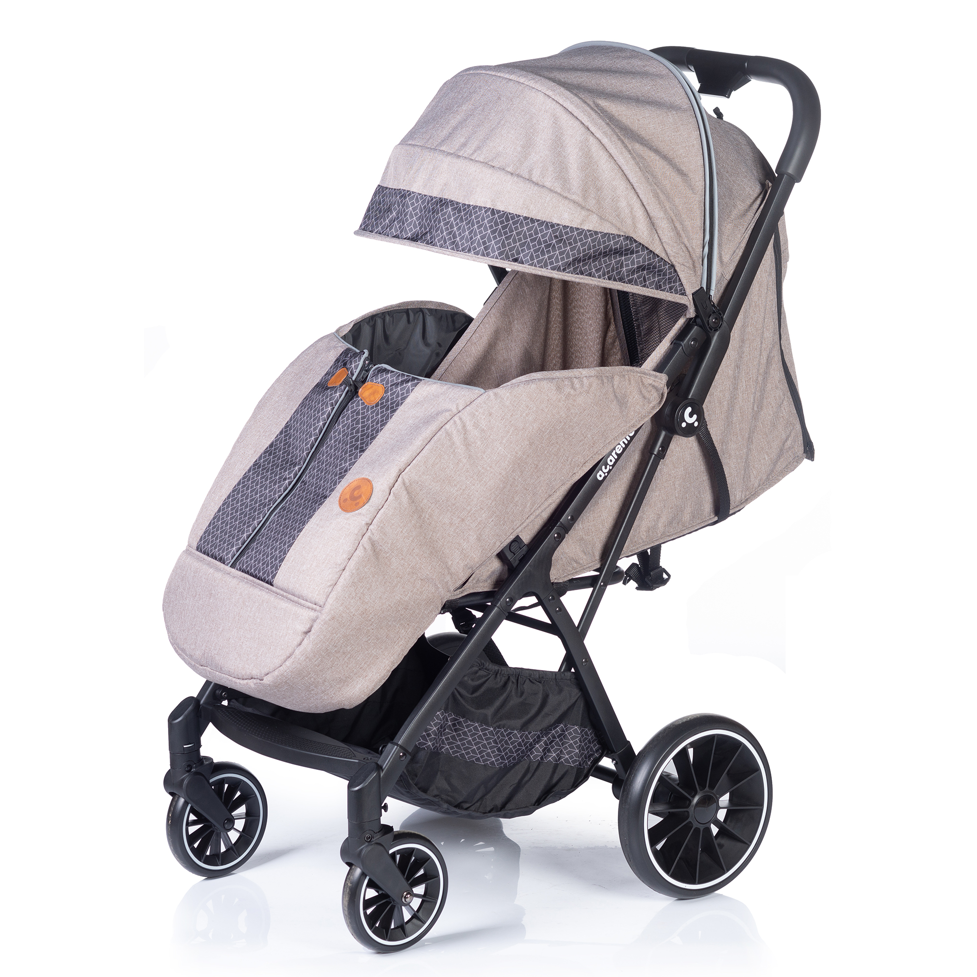 Коляска прогулочная Acarento Antero бежевый - фото 15