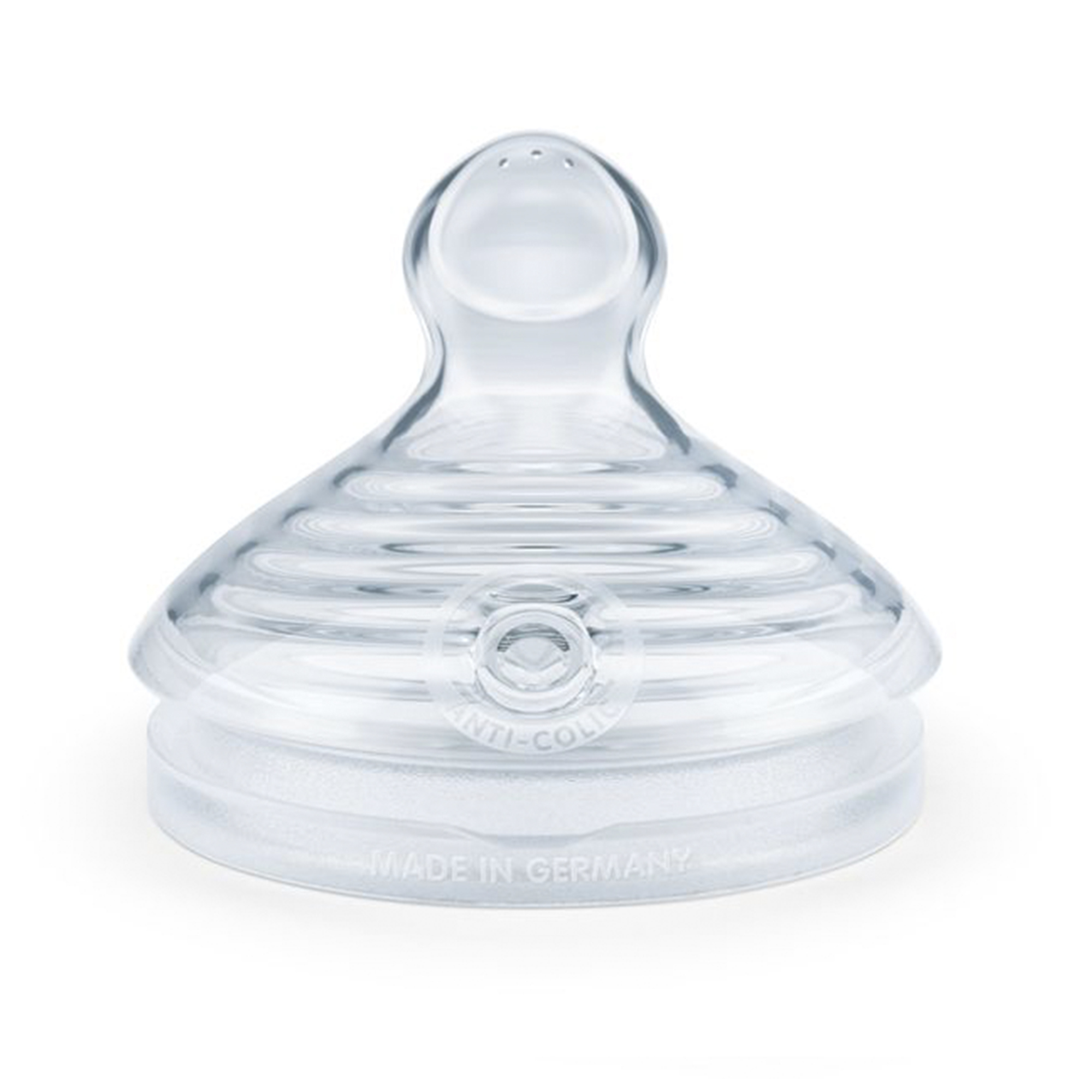 Соска Nuk Natural силикон S (медленный поток) 2 шт. - фото 1