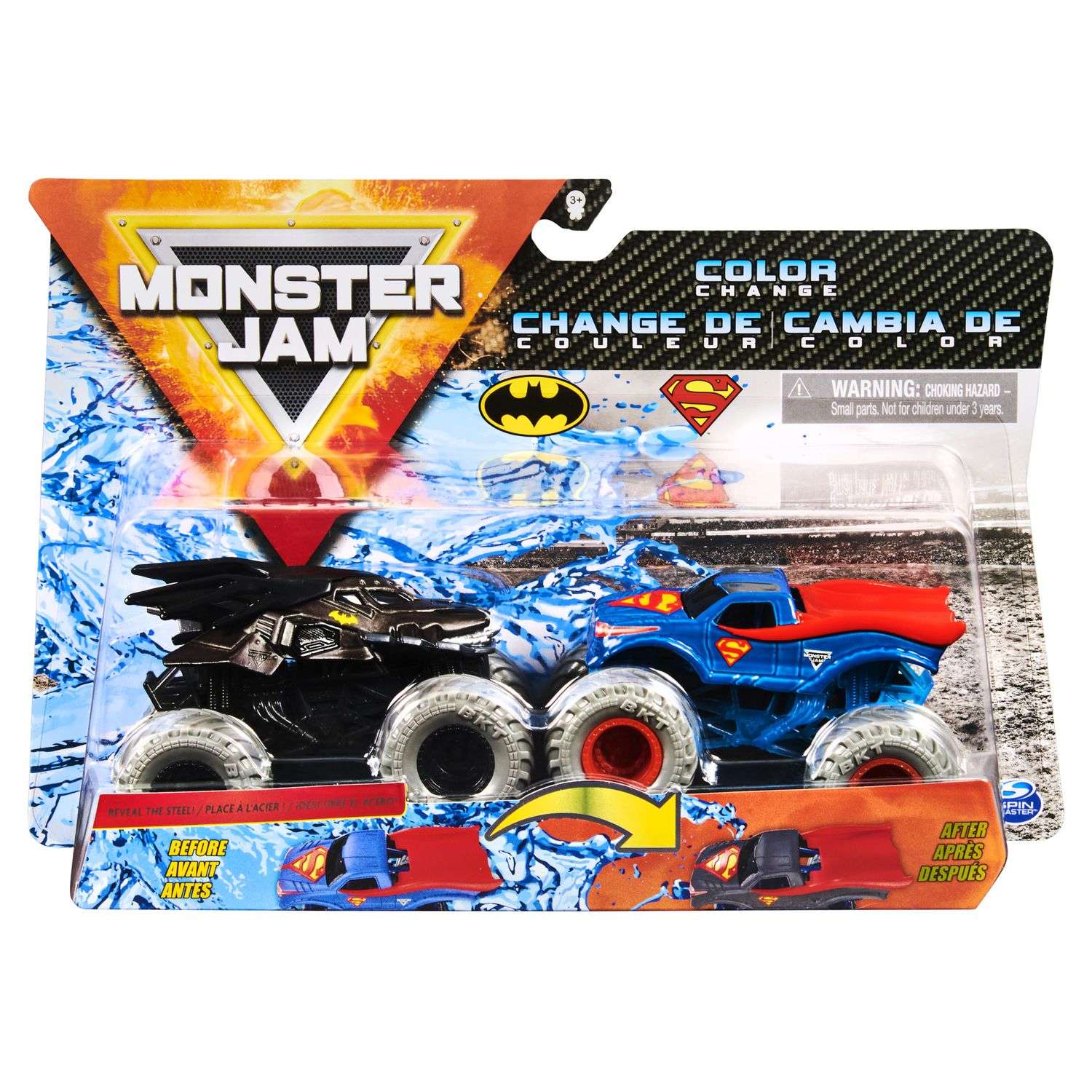 Игровой набор Monster Jam 2шт 1:64 6044943.0 - фото 2
