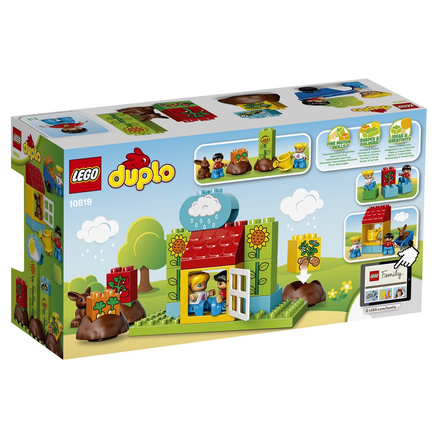 Конструктор LEGO DUPLO Мой первый сад блочный - фото 3