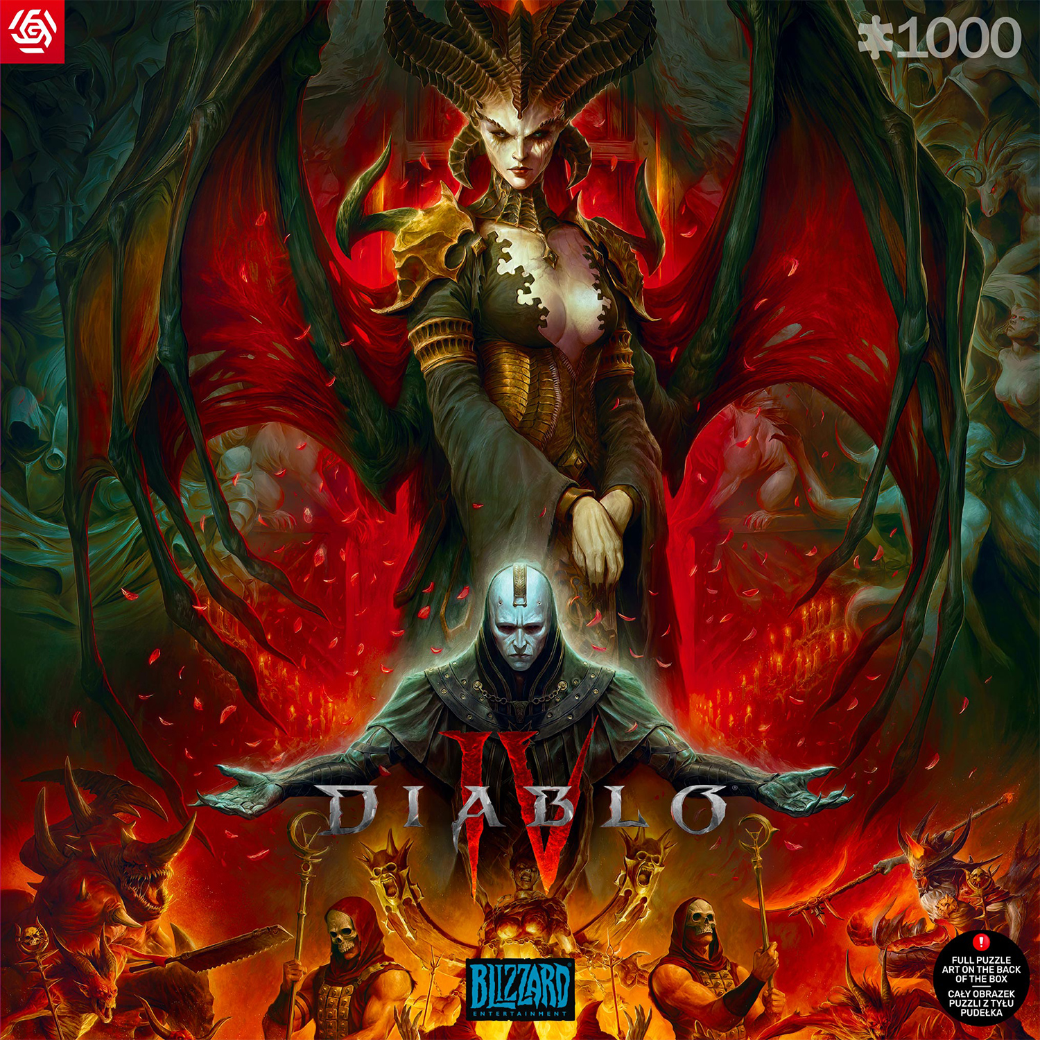 Пазл Good Loot Diablo IV Lilith Composition классический - фото 9