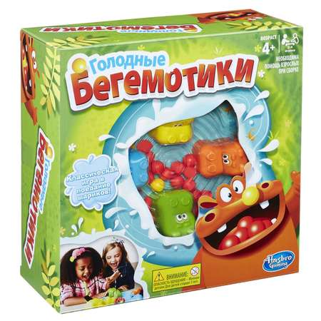 Настольная игра Hasbro Games Голодные бегемотики