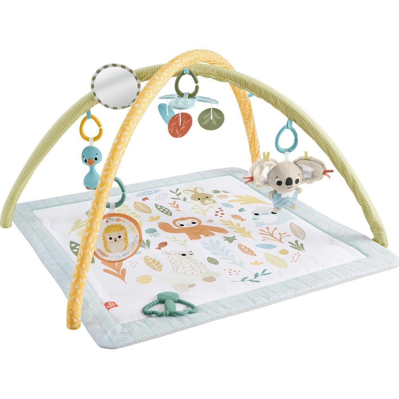 Коврик Fisher Price с дугами Первые прикосновения ребенка - фото 1