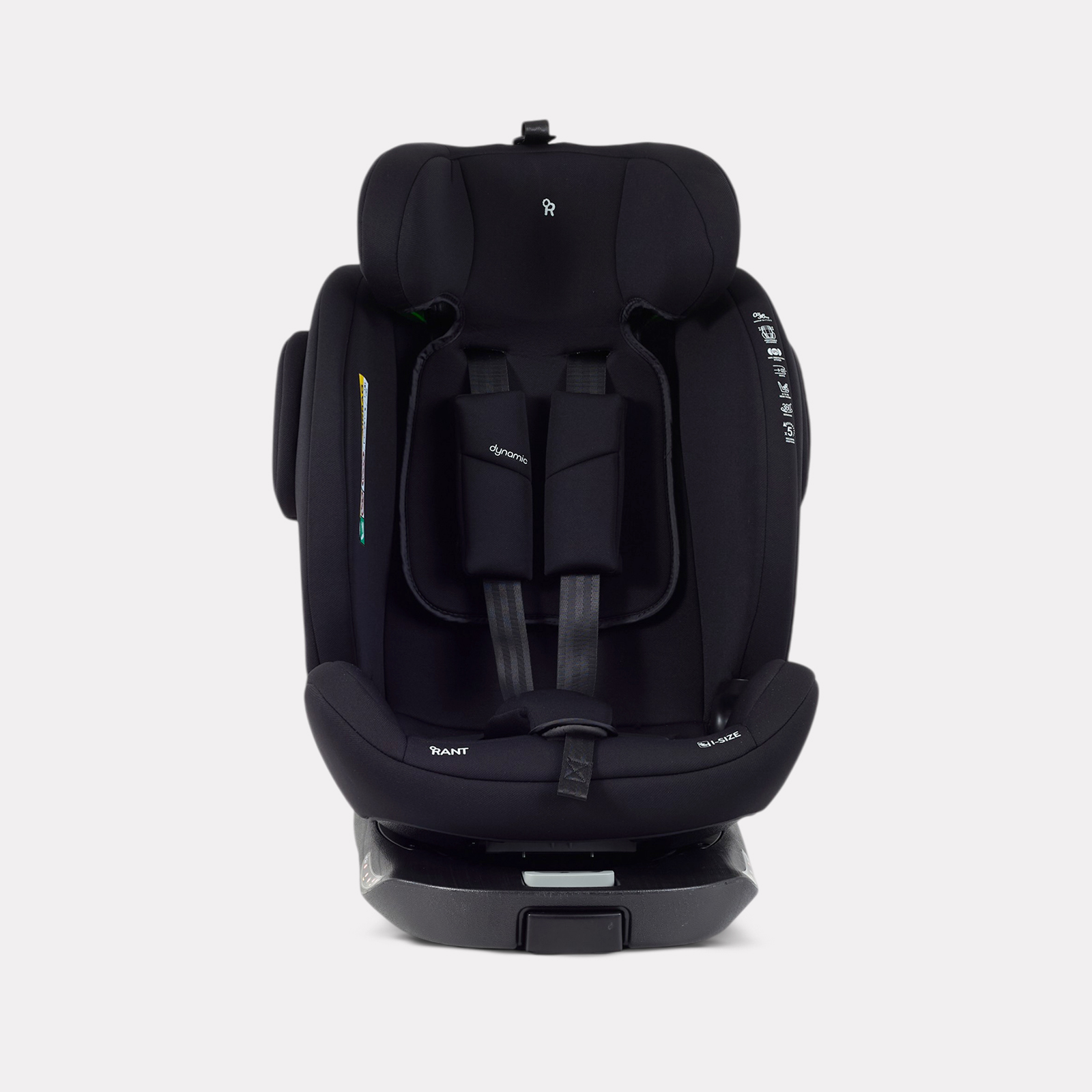 Автокресло Rant Basic Dynamic Isofix 0+/1/2/3 (0-36 кг) черный - фото 12