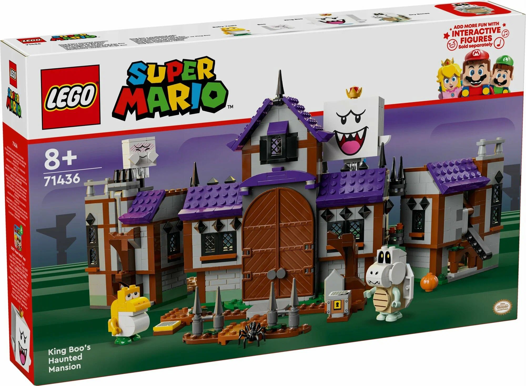 Конструктор LEGO Super Mario Особняк короля Бу 932 дет. - фото 1