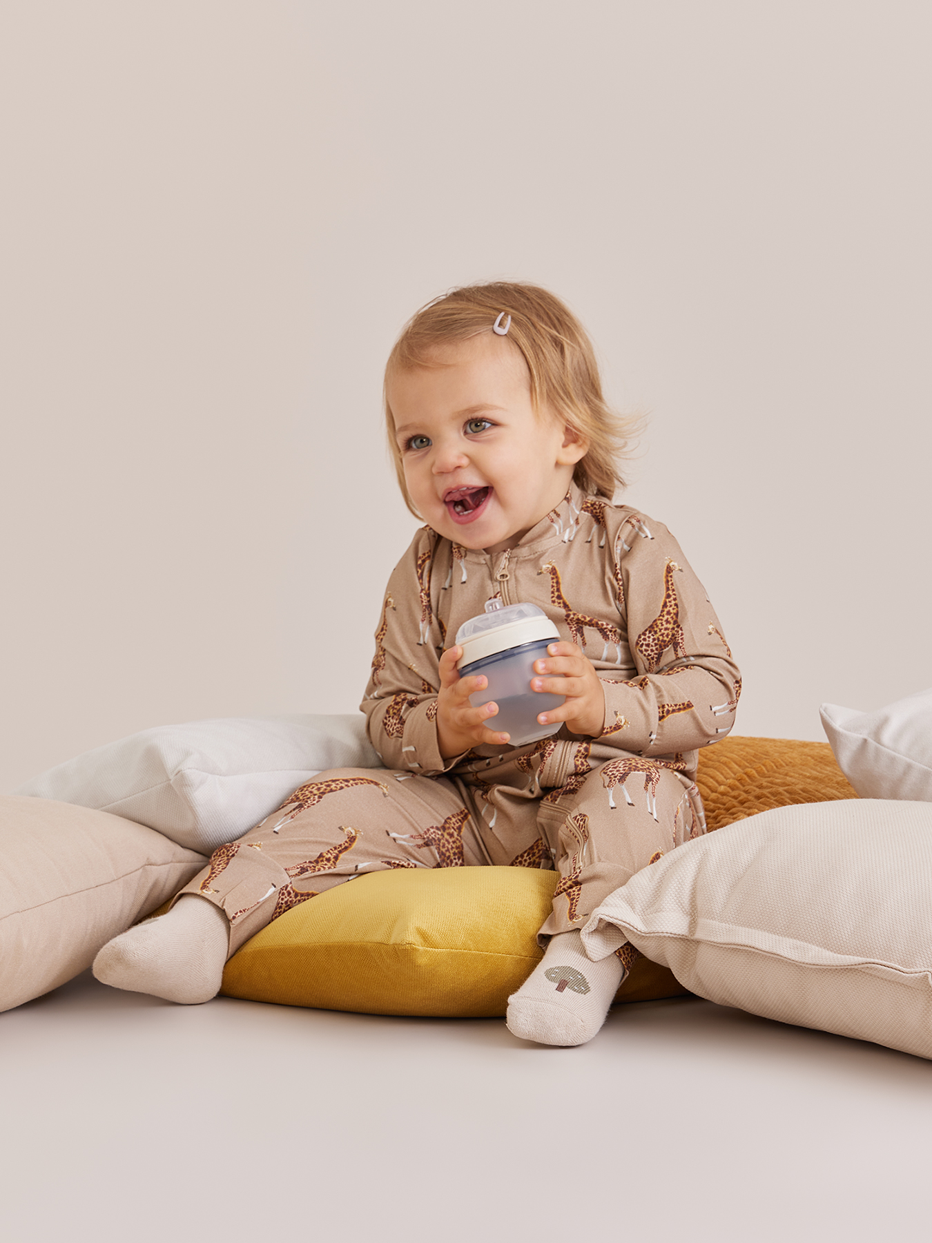Комбинезон Happy Baby 88541_beige - фото 11