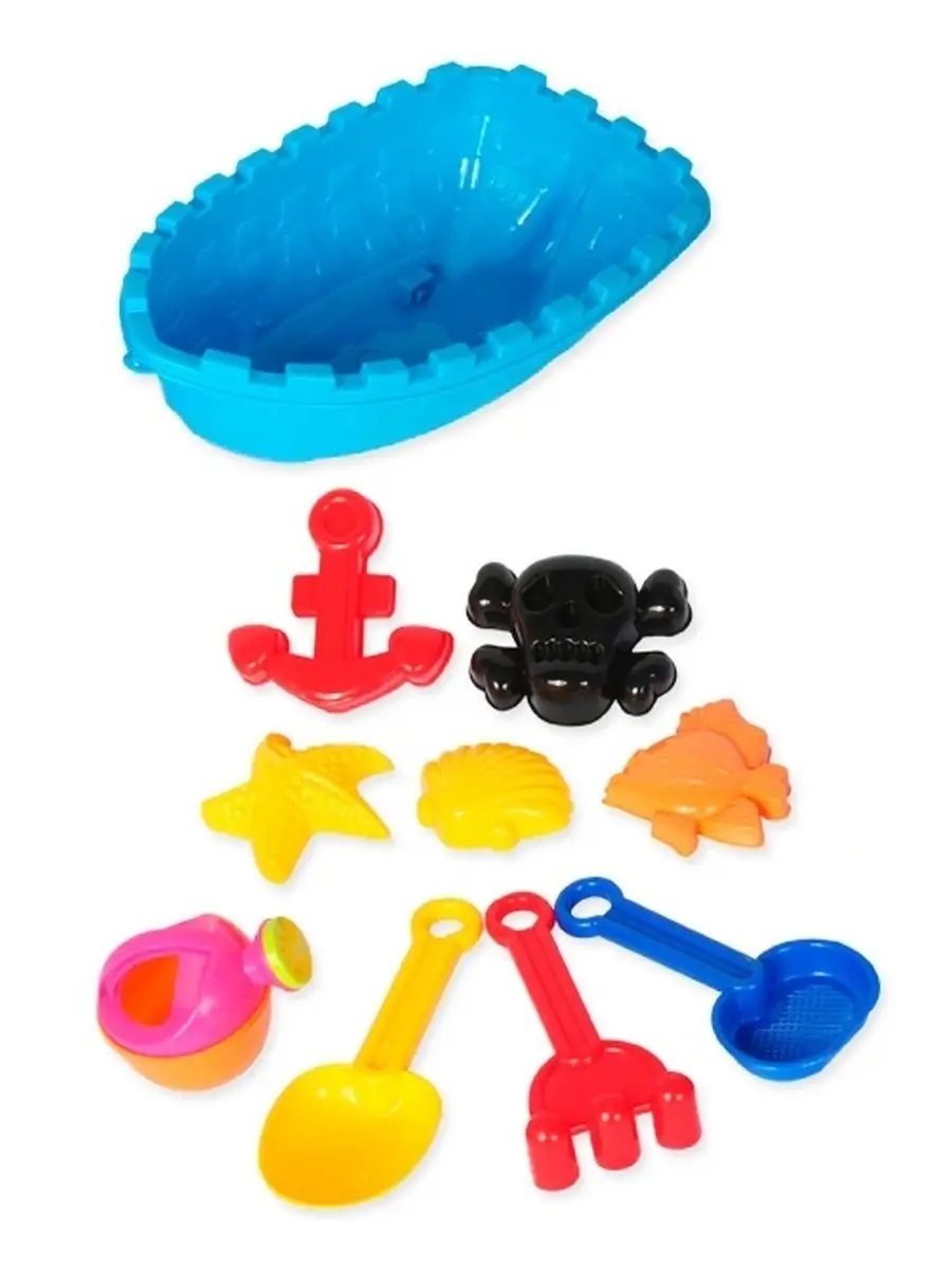 Песочный набор Altacto 10 шт. - фото 3