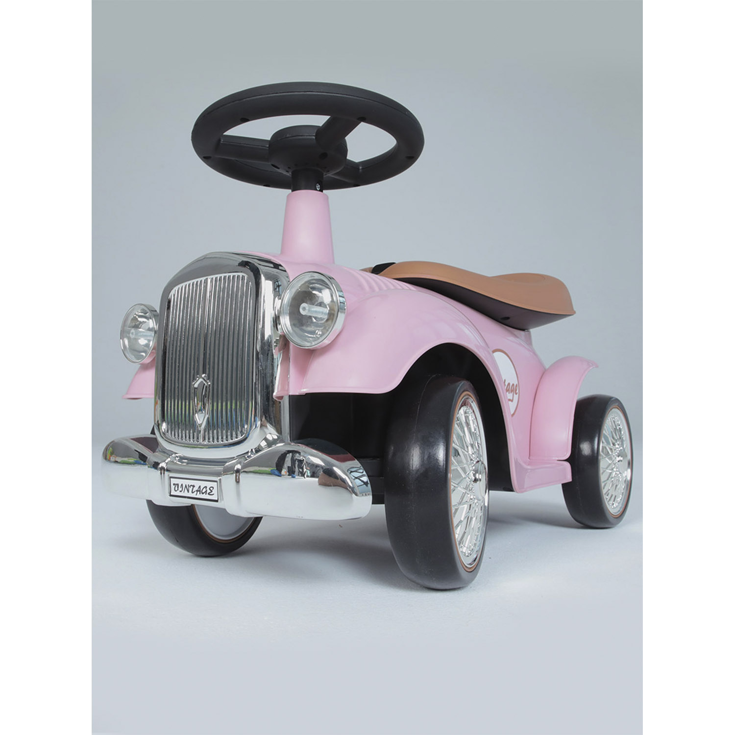 Каталка BabyCare ретро Gatsby розовый - фото 1