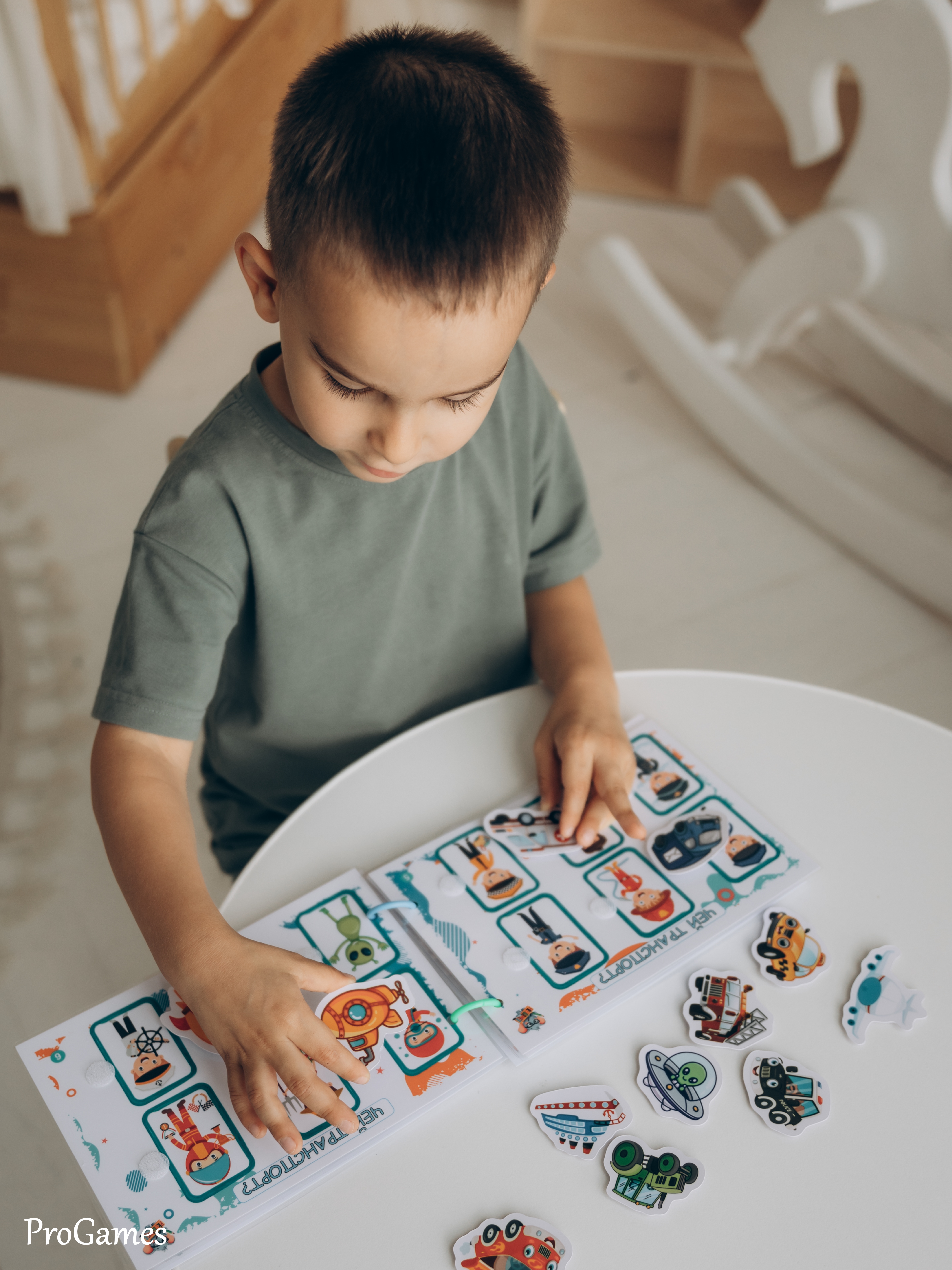 Игрушка ProGames книжка №3 Мир транспорта - фото 9