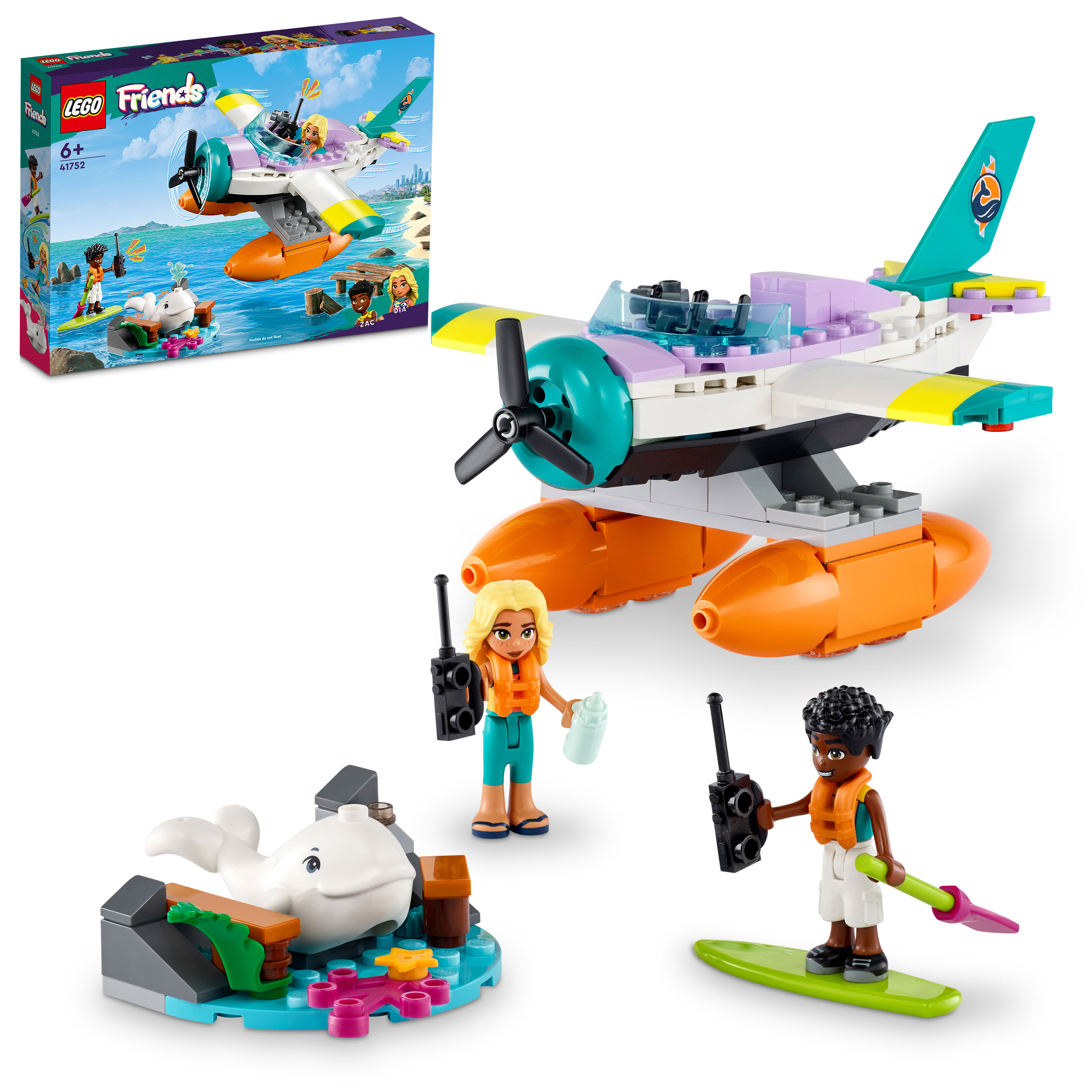 Конструктор LEGO Friends Sea Rescue Plane 203 дет. - фото 1
