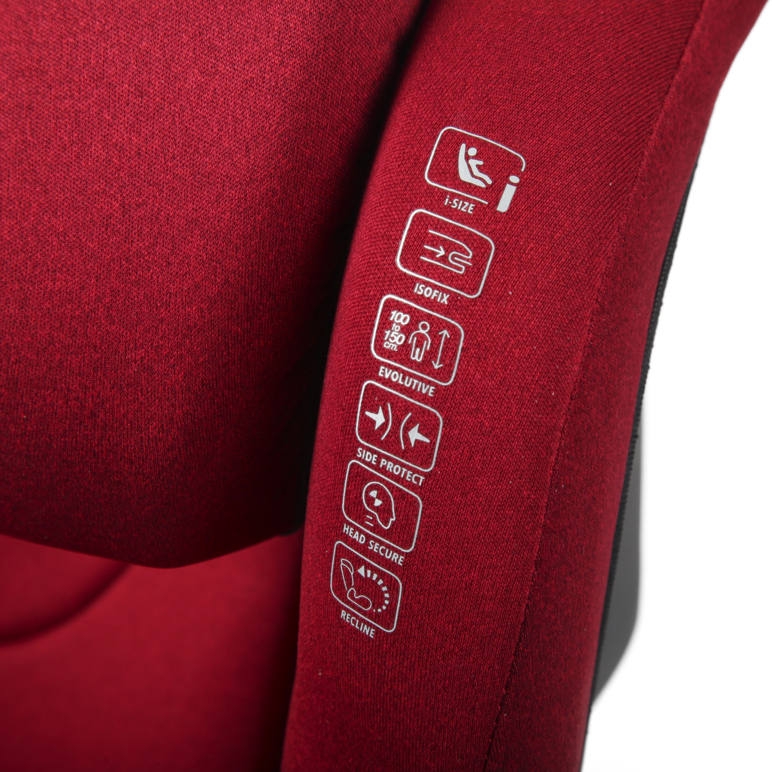Автокресло Babyton Traveller Isofix 2/3 (15-36 кг) красный - фото 17